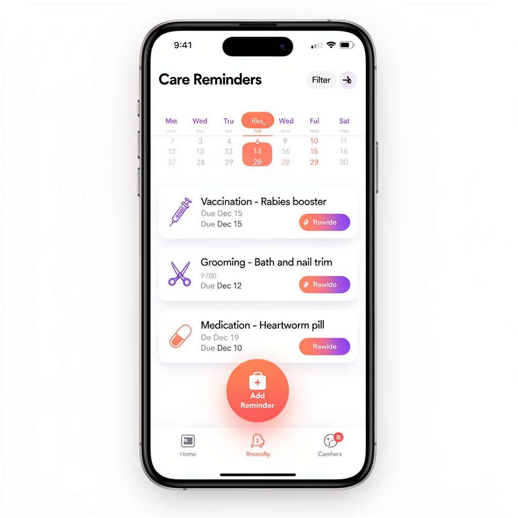 Care Reminders